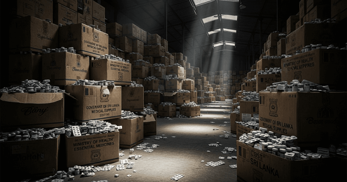 Rs. 120 Million to Destroy Bad Drugs: Audit Uncovers Massive Irregularity in Sri Lanka's Health Ministry