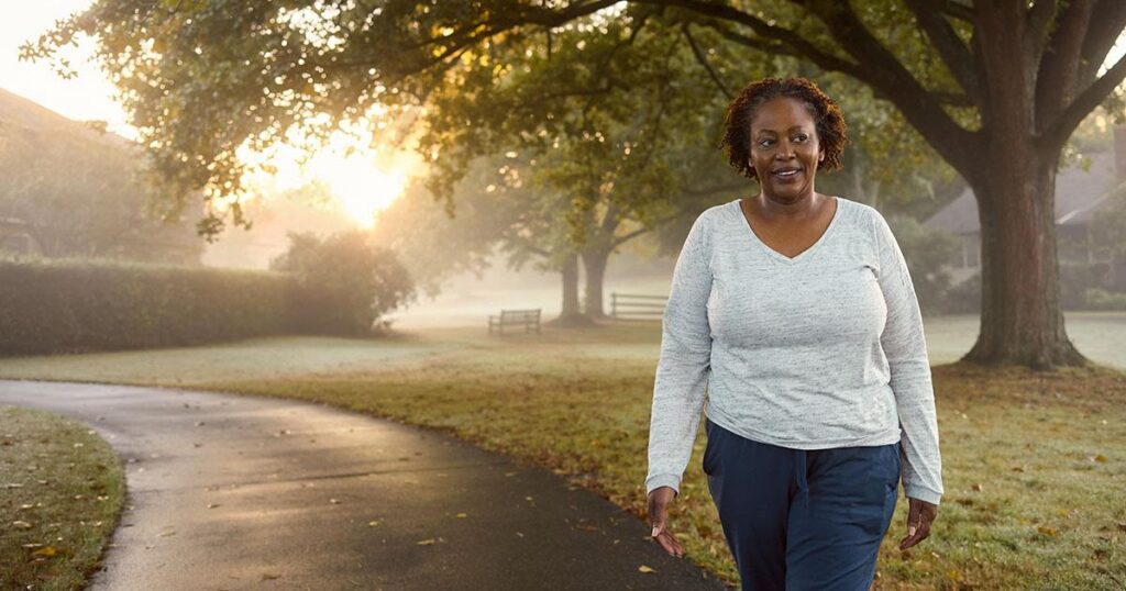 Caregiver preparing a healthy meal