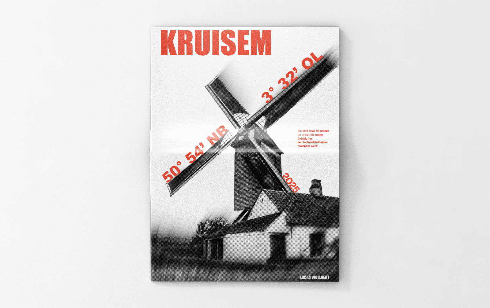 Minimalist book cover on white stairs with clean editorial design