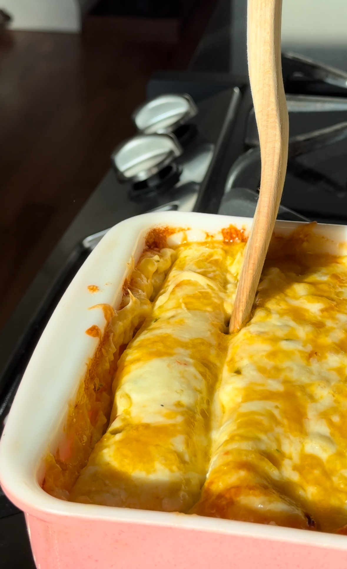 Spinach & Cheese Enchiladas