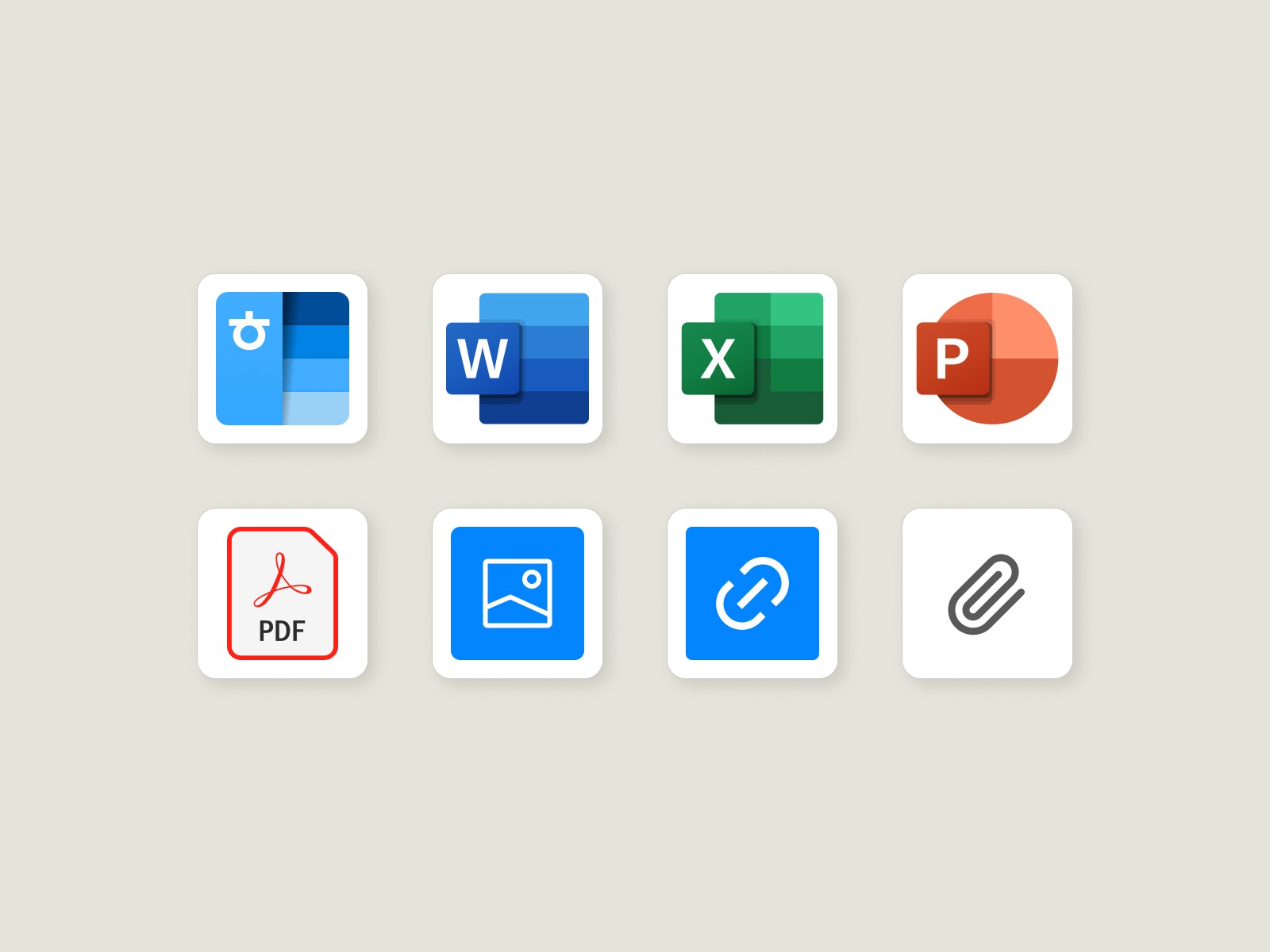 Inline AI that recognizes PDFs, Word documents, Hangeul files, Excel sheets, PPTs, images, and website links.