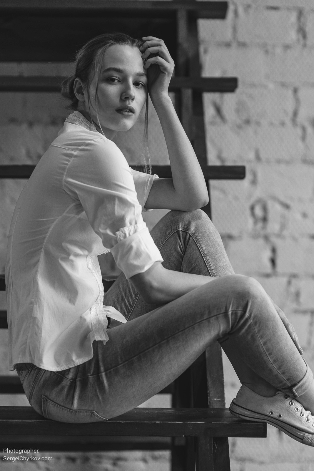 Алина. Модельные тесты. Фотограф Сергей Чирков. Photographer Sergei Chyrkov