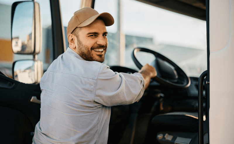 A Day in the Life of a Trucker's Routin Member