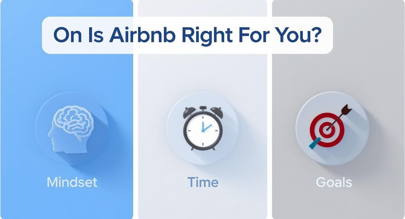 Infographic about starting an airbnb