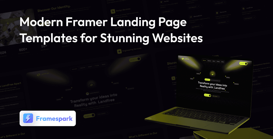 Modern Framer Landing Page Templates for Stunning Websites
