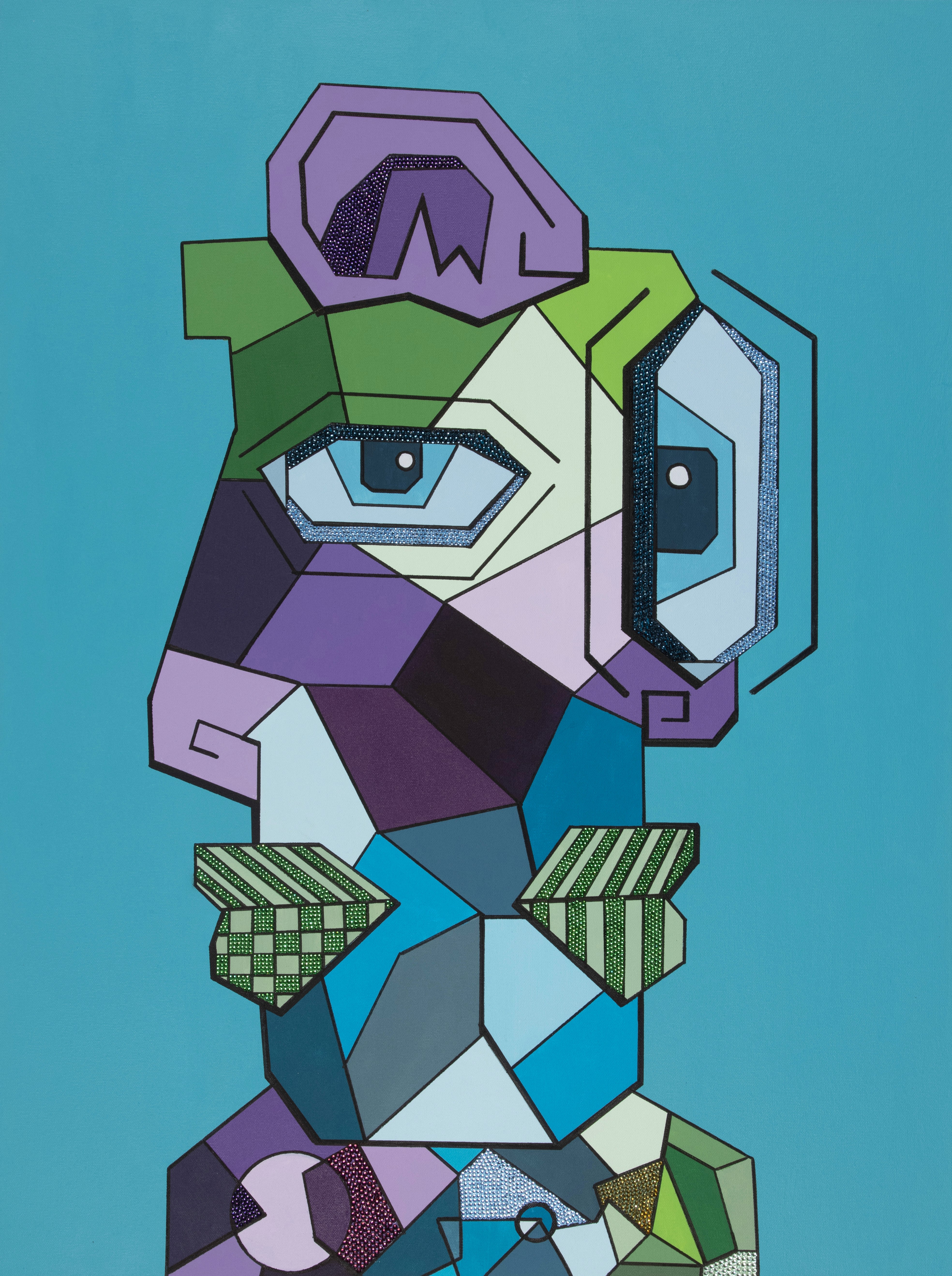 Color and digital brushwork