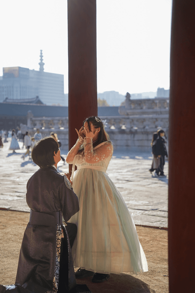 Proposal photoshoot in Korea