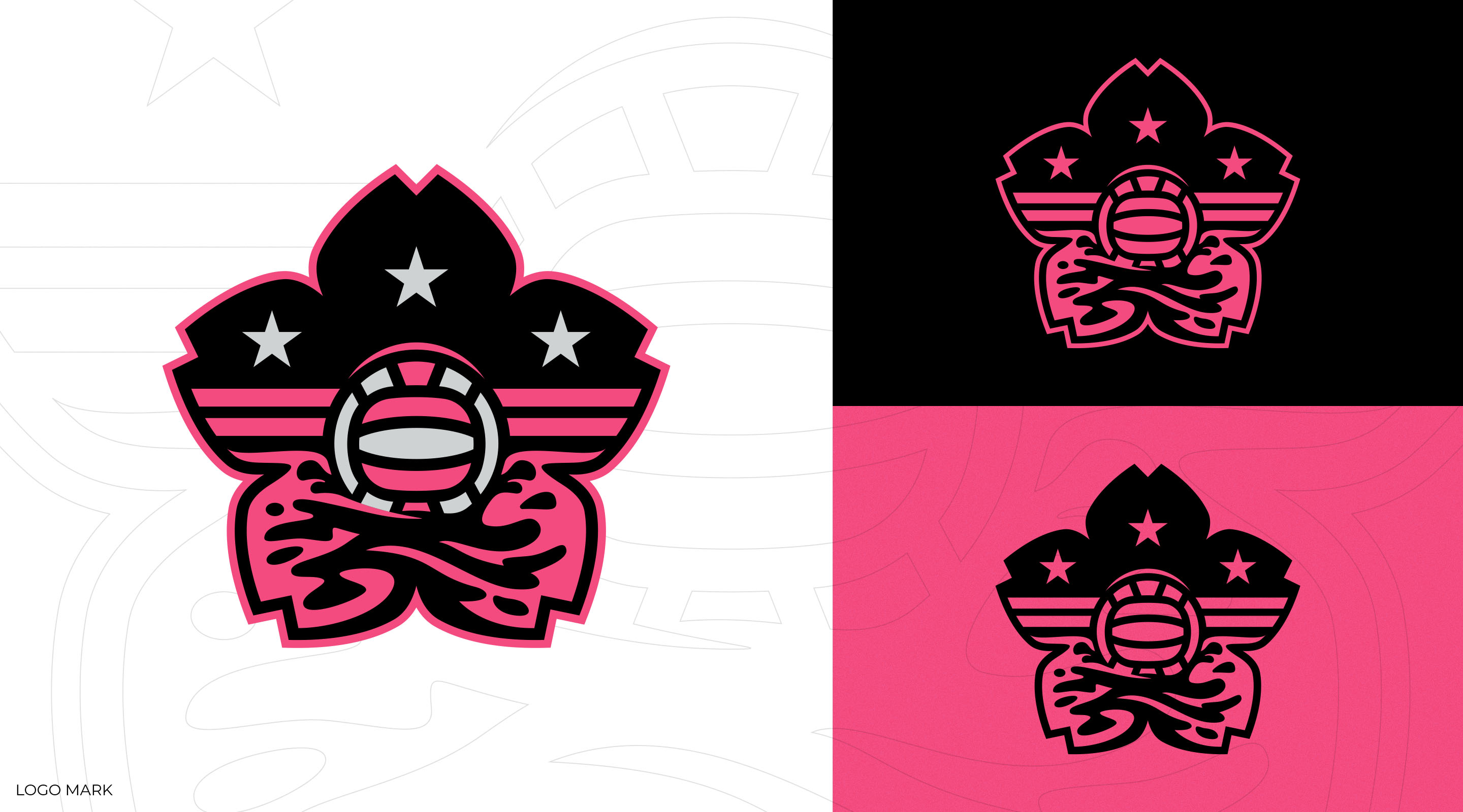 Blossoms Water Polo Club logo mark.