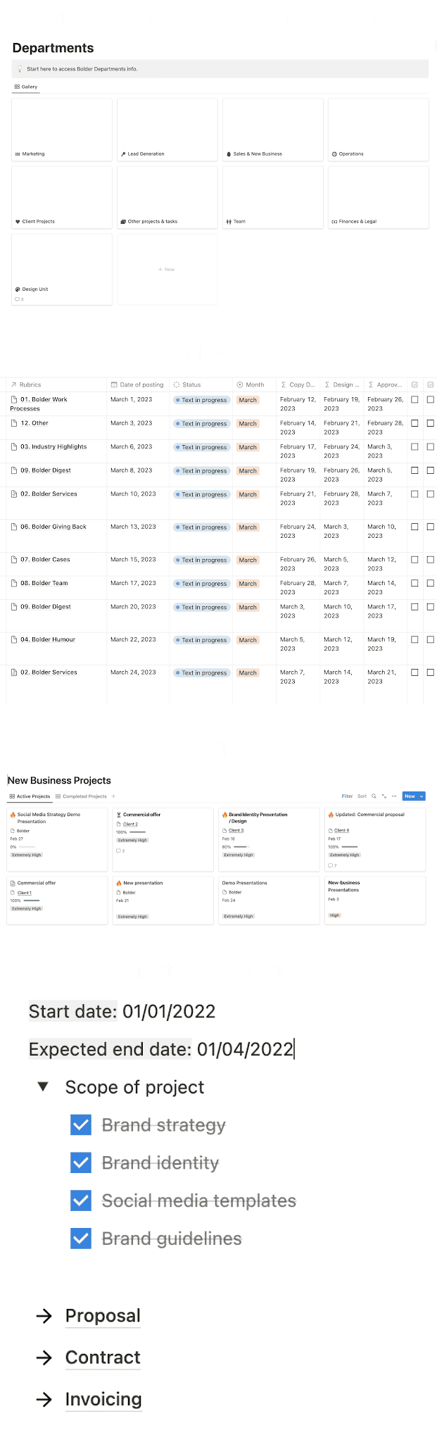 notion use cases for social media agencies 