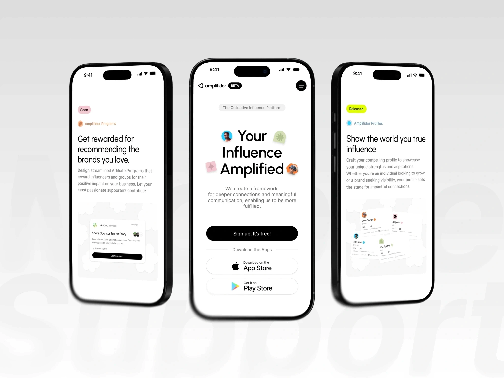 Amplifidor Website — Visuals Section visual 14