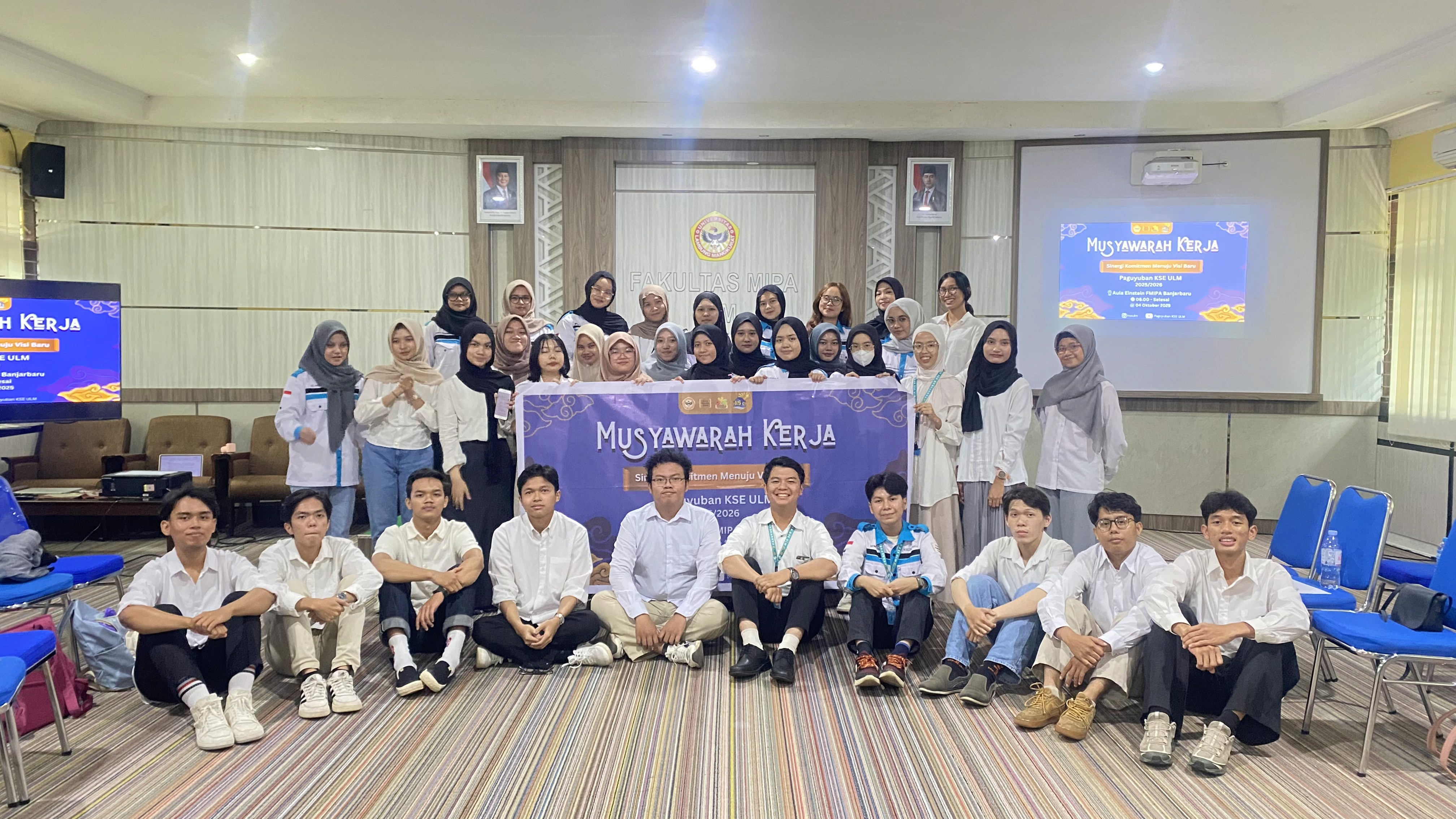 Musyawarah Kerja Paguyuban KSE ULM 2025 pada hari Sabtu, 4 Oktober 2025