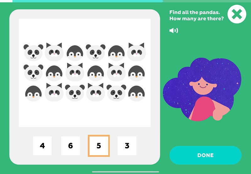 Classify by attributes: count only red birds