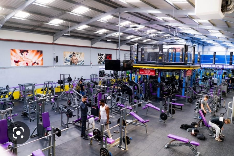 The weights and training area at 18Y Ultimate Fitness Gym, included with Fearless MMA membership