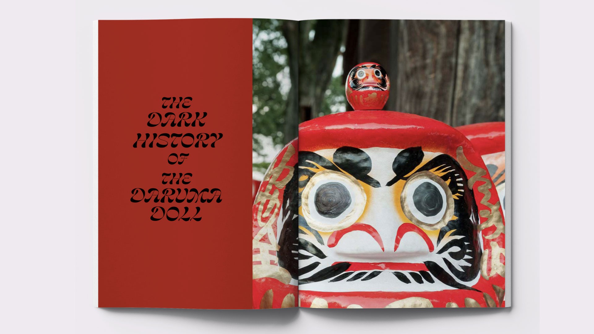 Zimeng Dong Gangu magazine layout