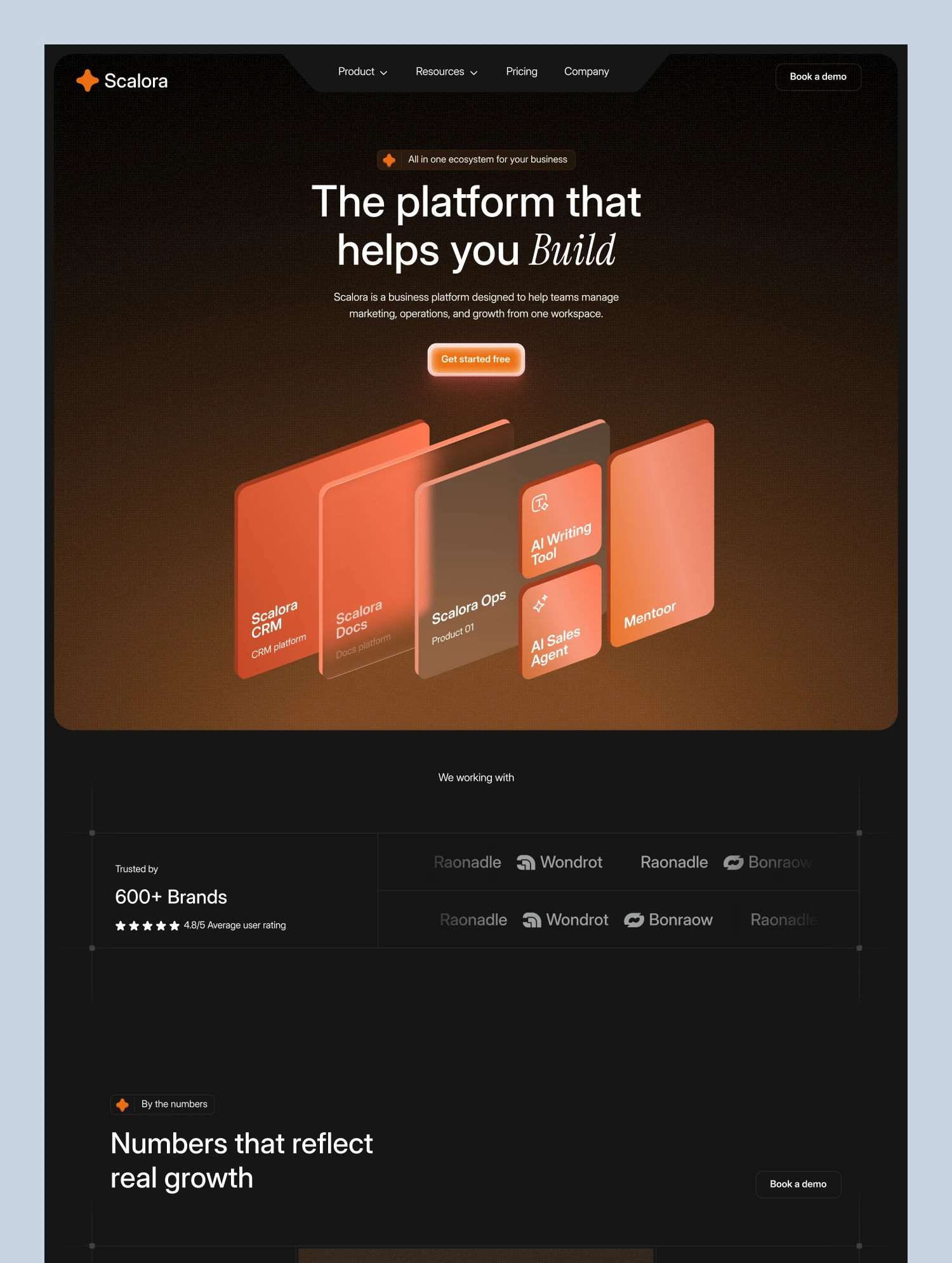 Creative agency Website Template