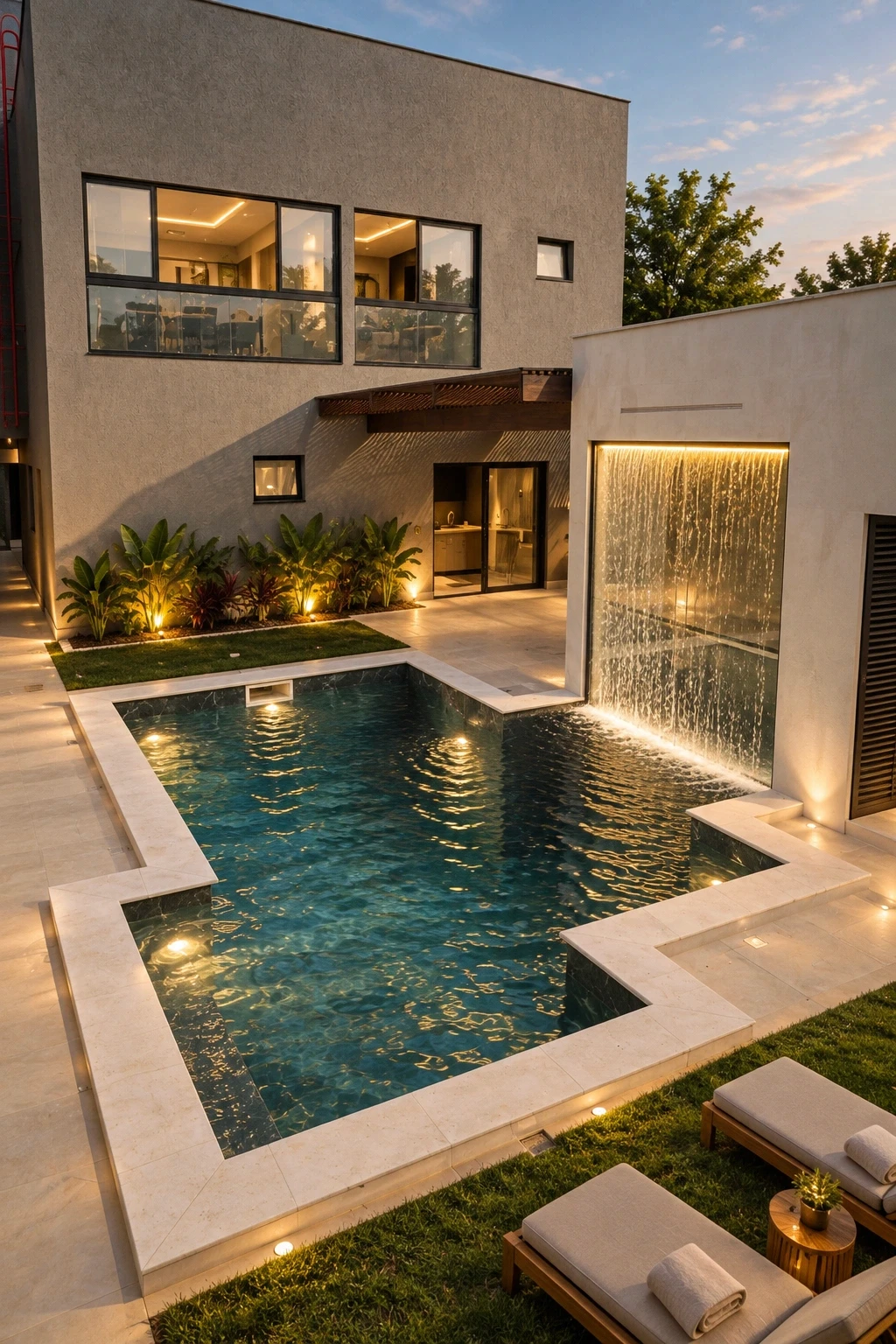 Piscina · depois
