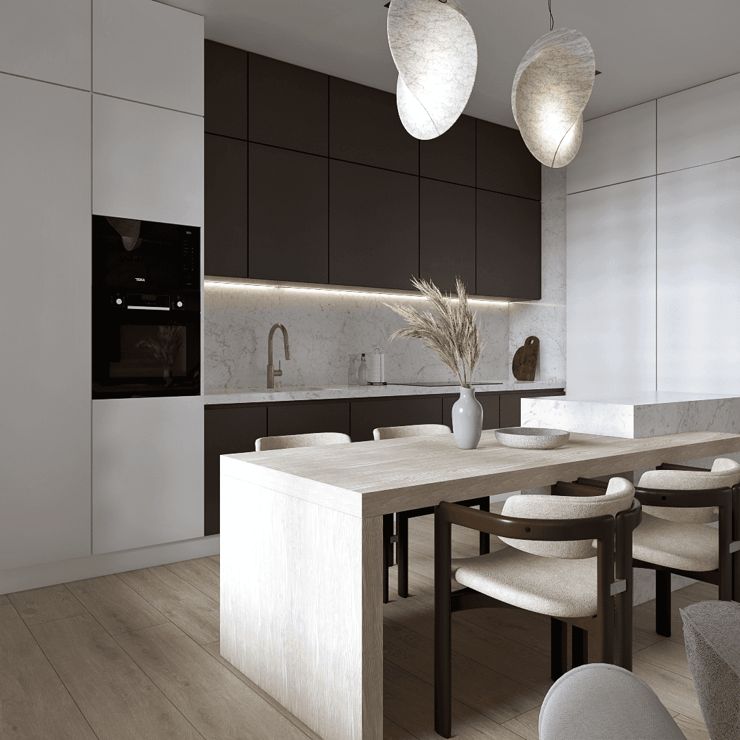 Deep Mocha open plan