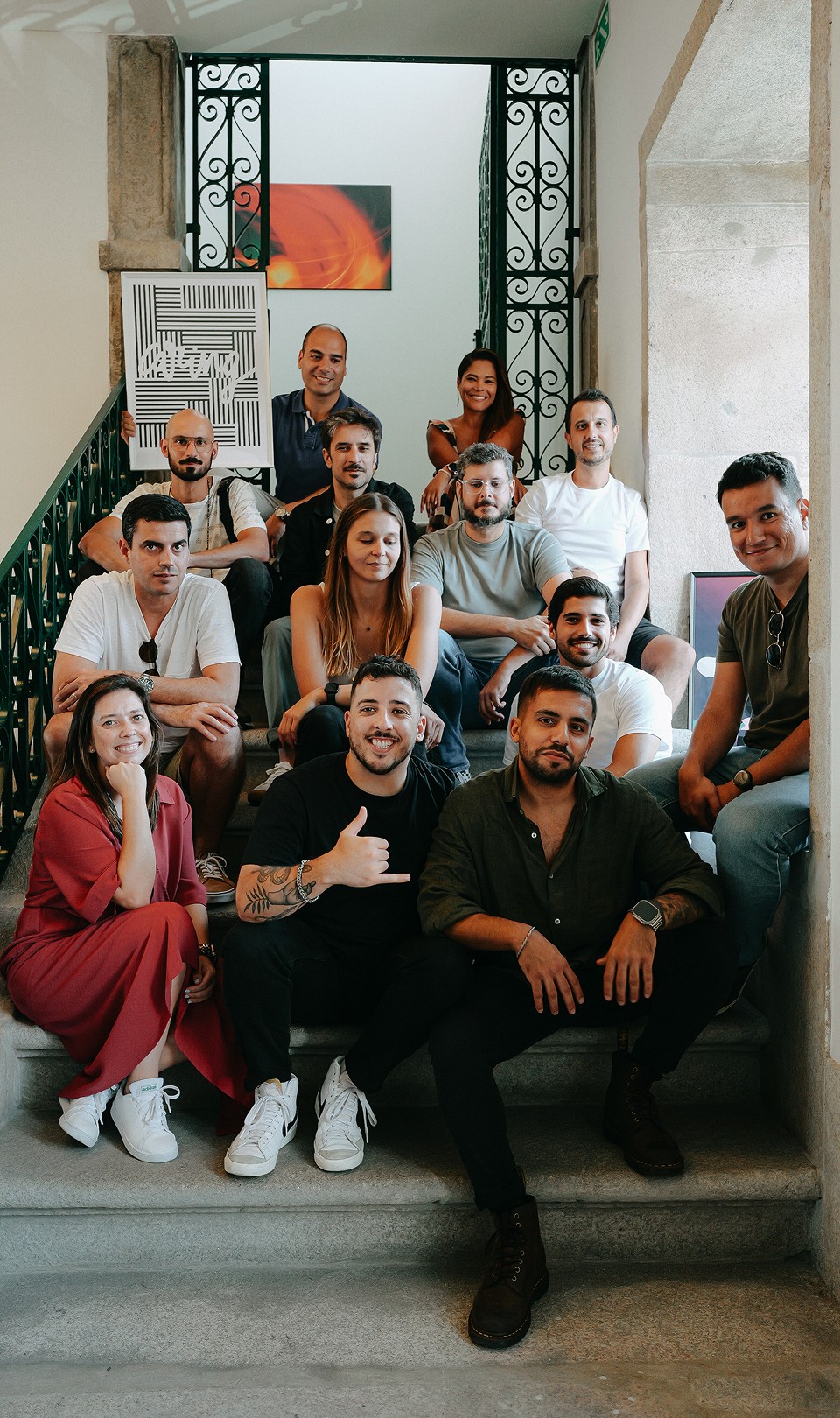 Picture of our design team