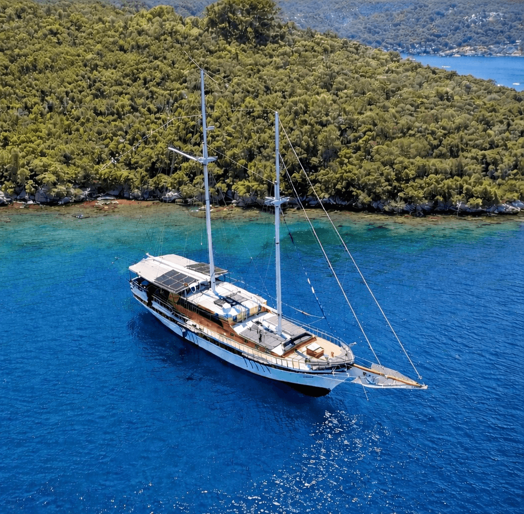 Tall sandstone formations glowing under the desert sun.