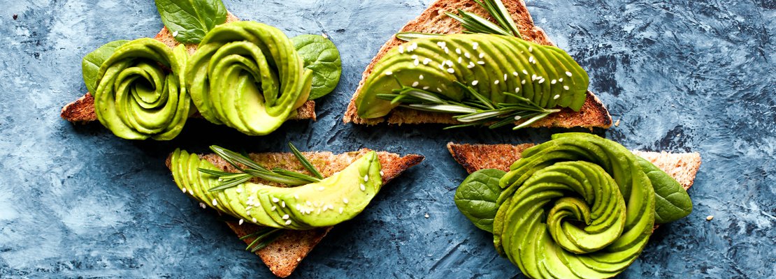An avocado toast