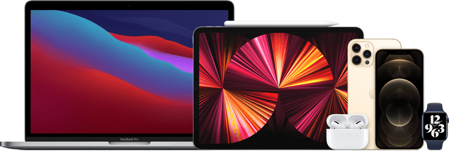 Apple device range