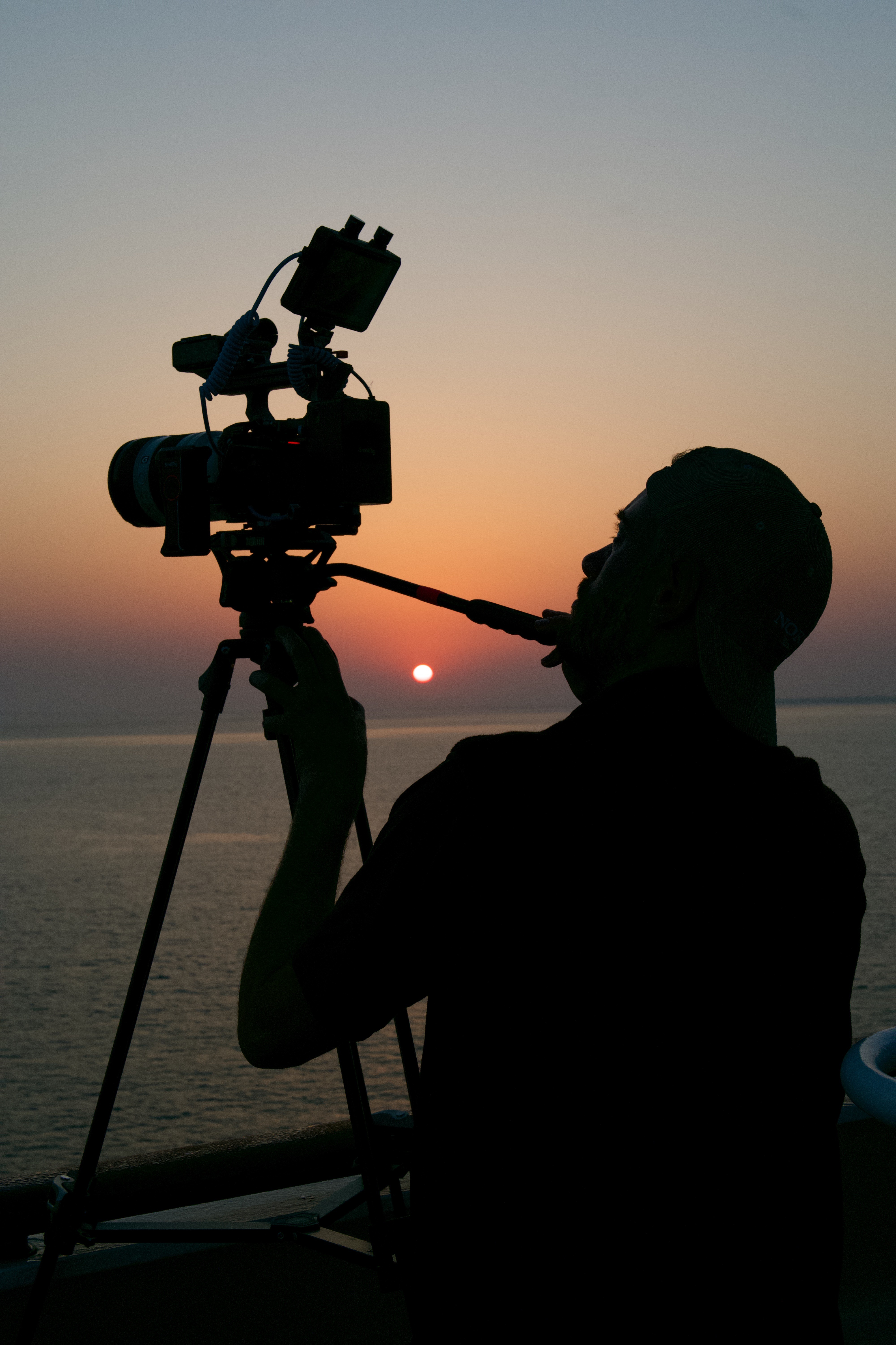 Behind the scenes photo shoot for fred olsen cruises in madeira