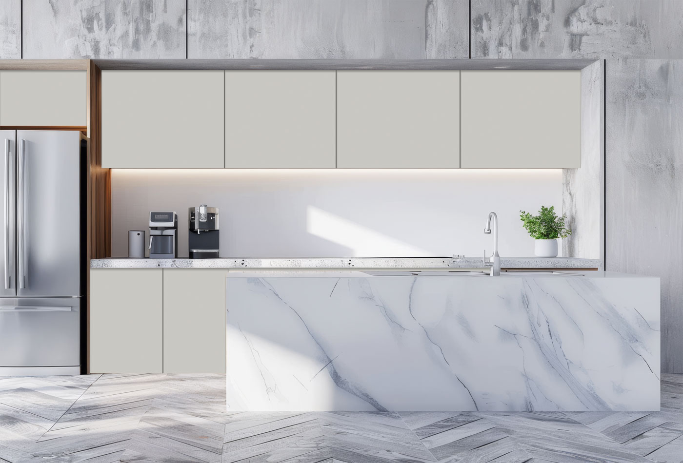 Melamina Gris Claro Arauco | Tablero MDF | 15 MM