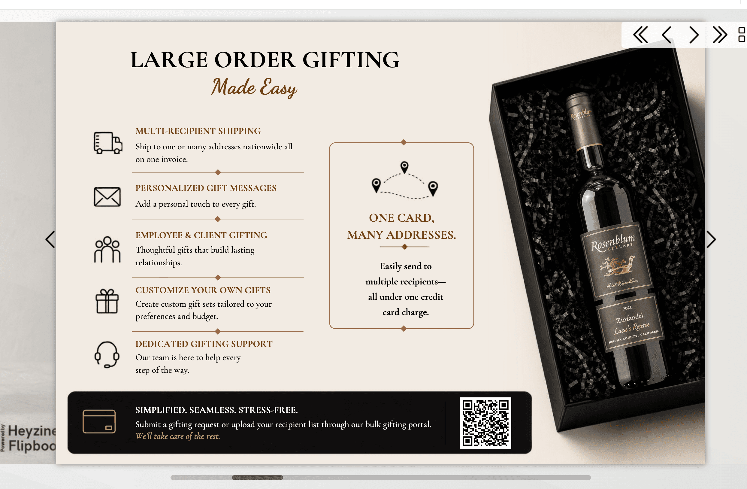 Rosenblum corporate gifting catalogue