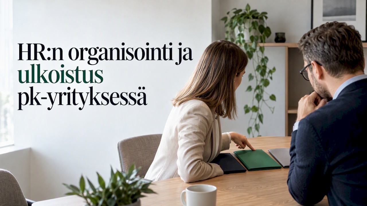 toimintasuositukset hr