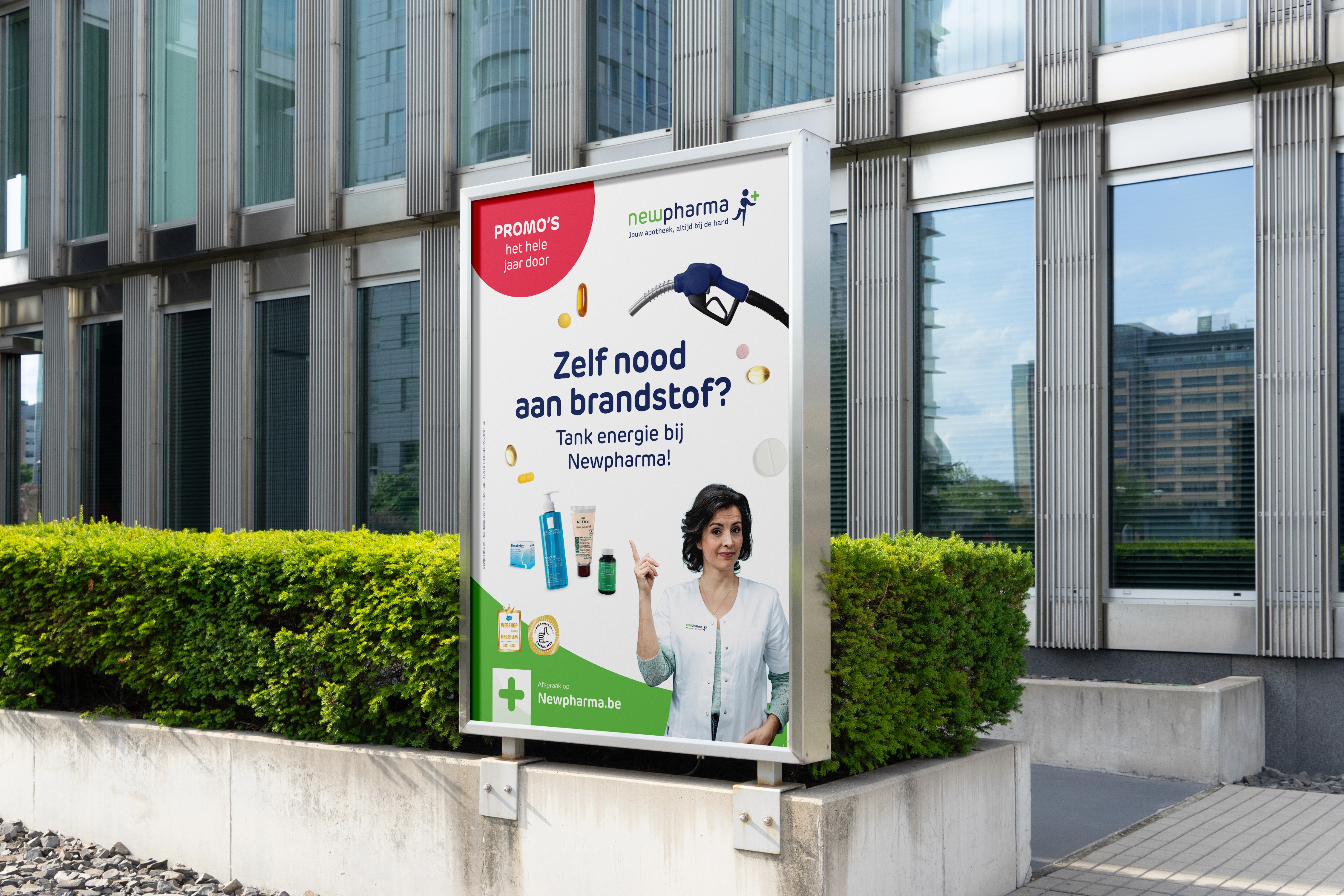 Image of the NewPharma promotional campaign
