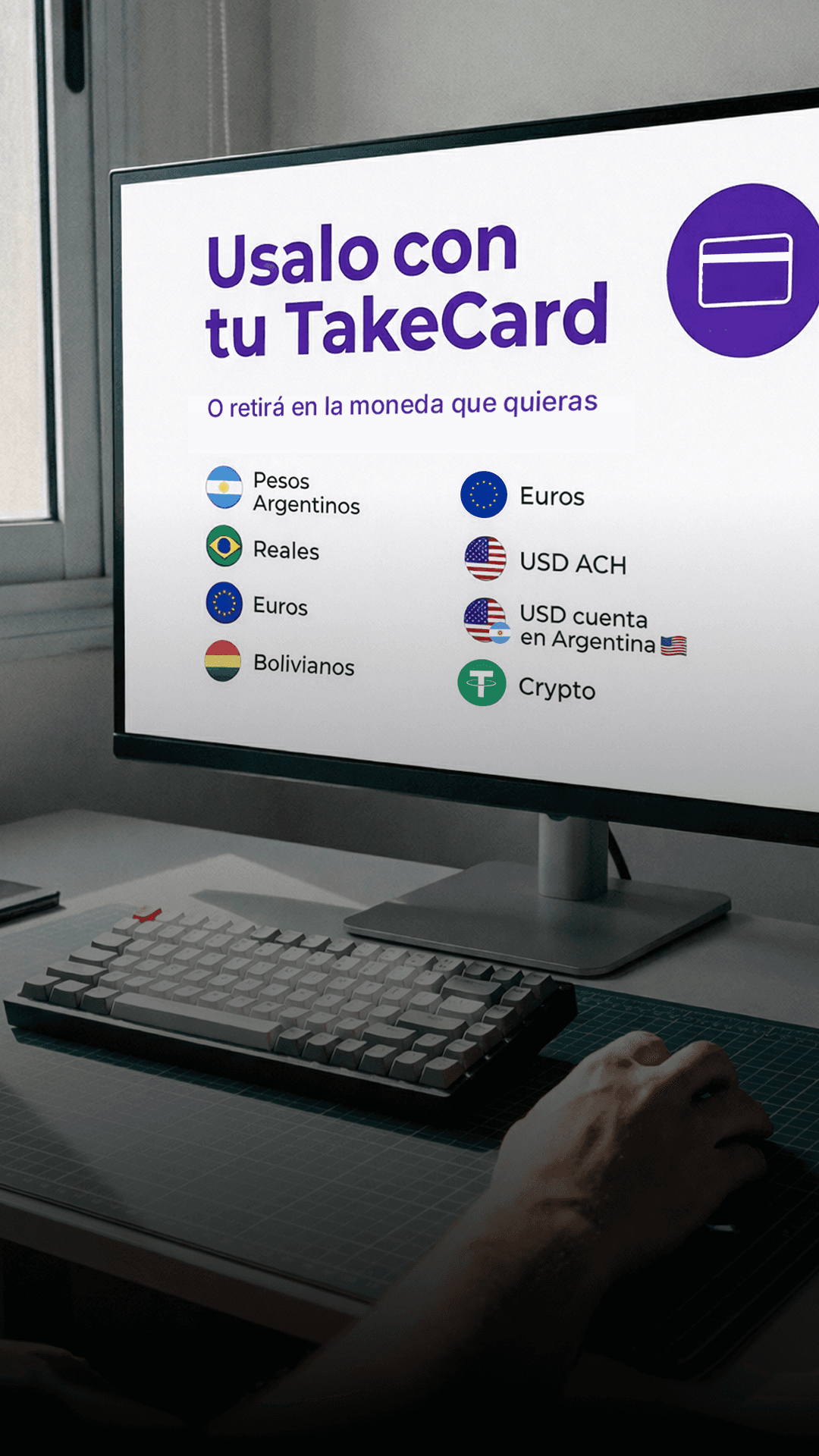 Monedas en la que puedes recibir dinero en tu cuenta de Takenos gratis