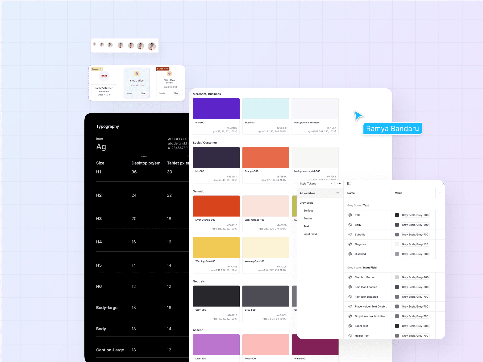 Design system preview