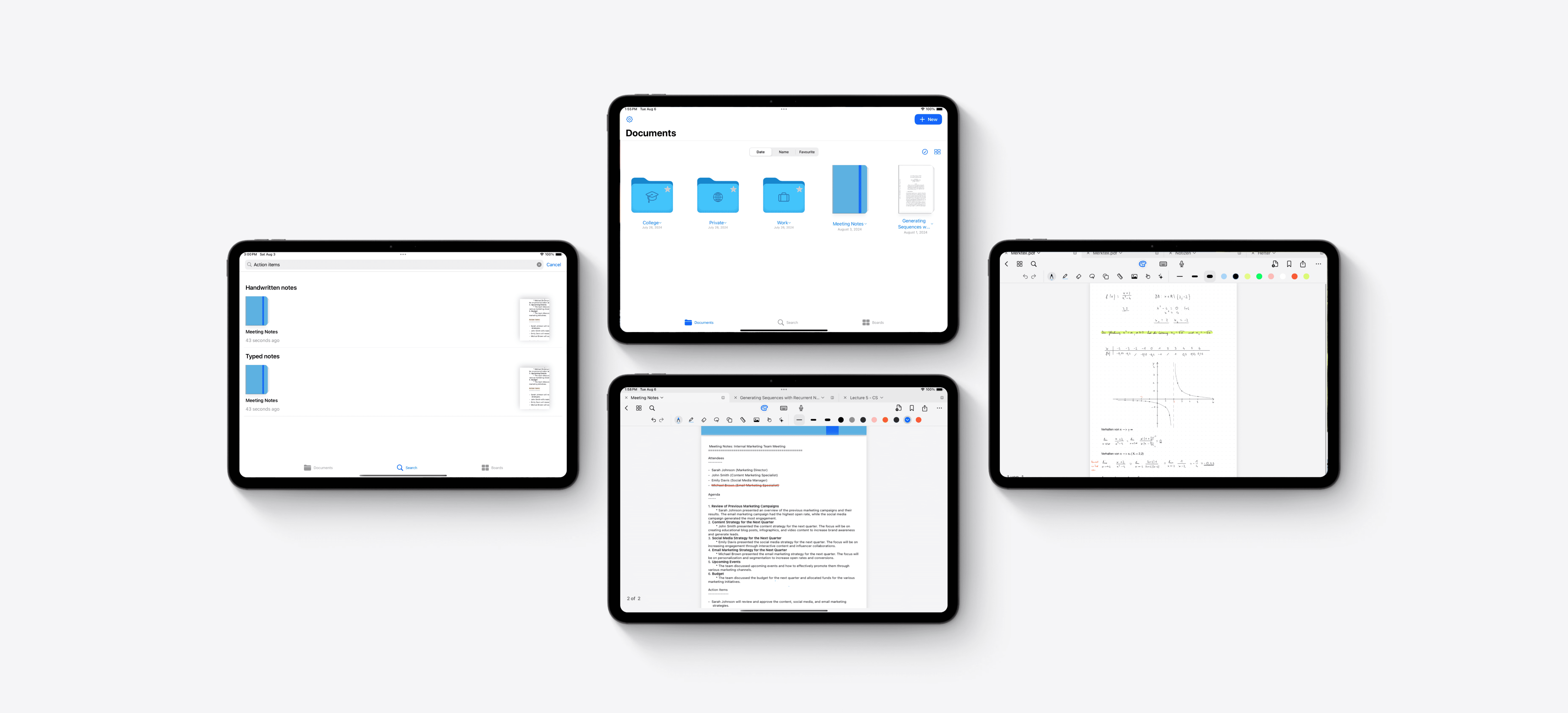 An overview of the Oneboard app for iPad