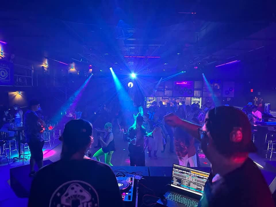 Dance floor moment from the archive