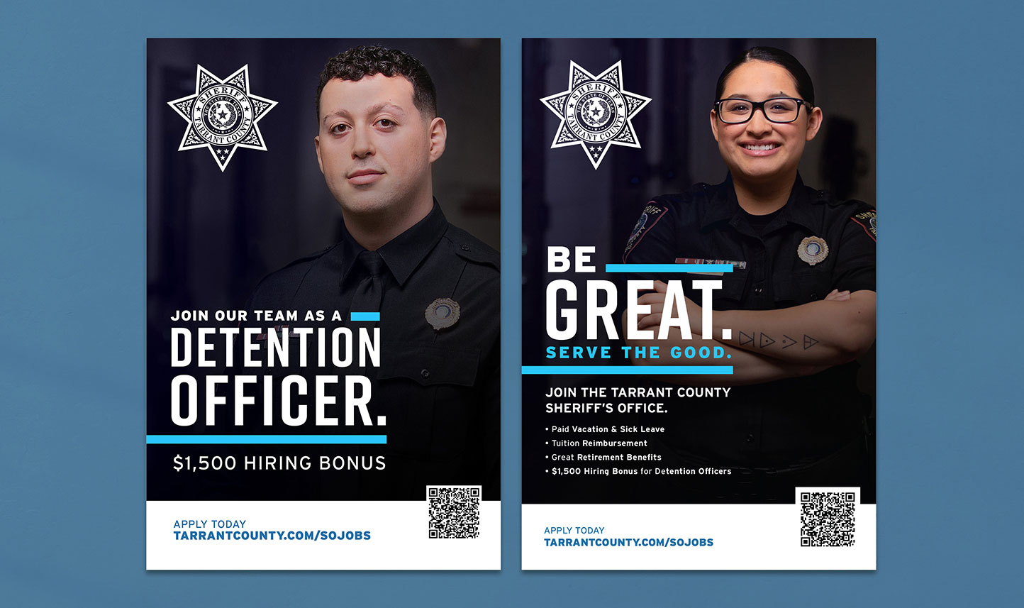 recruitment campaign poster ads