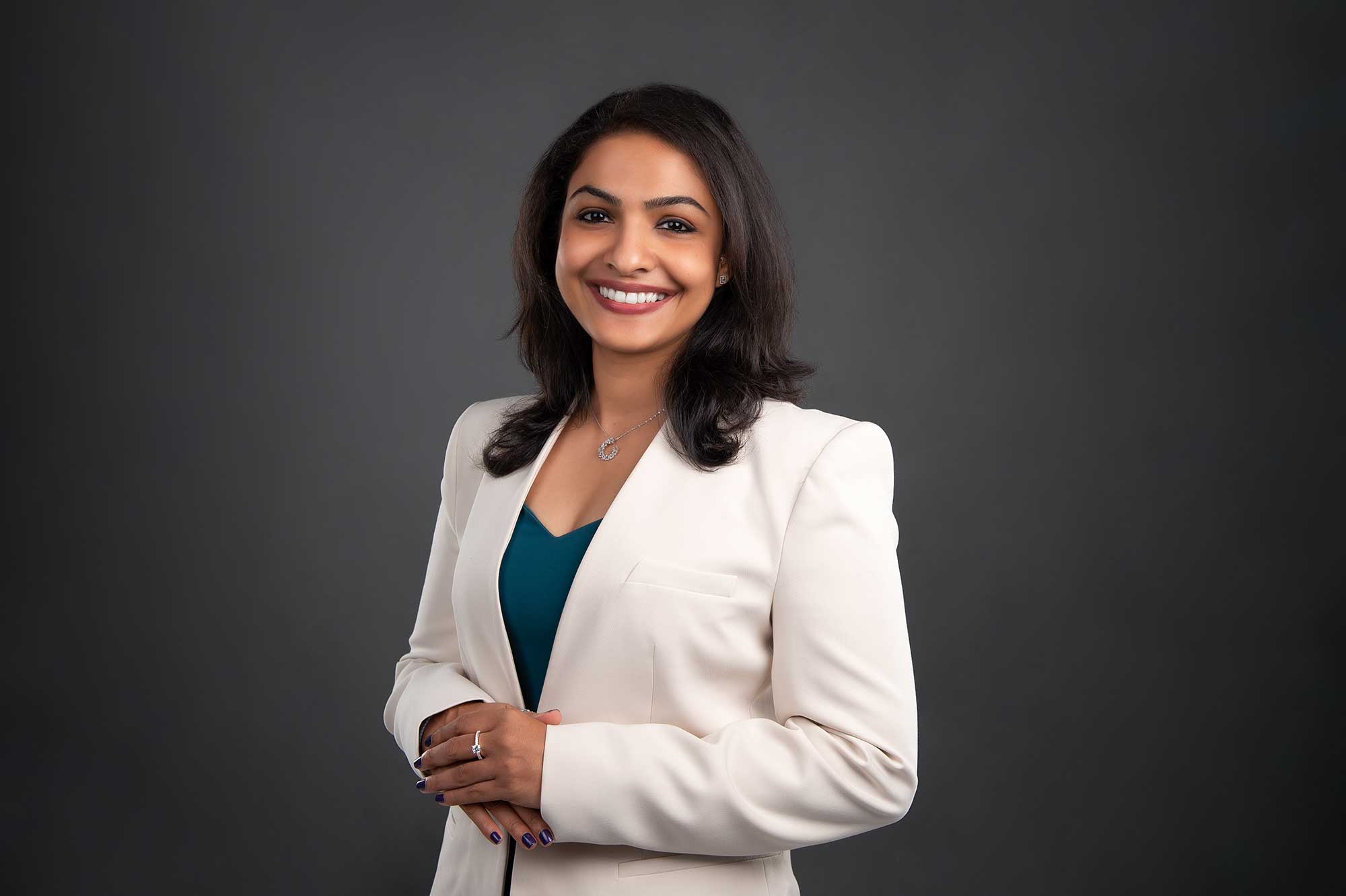 Studio headshot photography