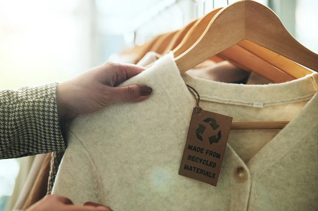 UK textile sustainability, carbon reduction in textiles, WRAP report 2024, sustainable fashion UK, water conservation textiles, circular fashion, textile recycling UK