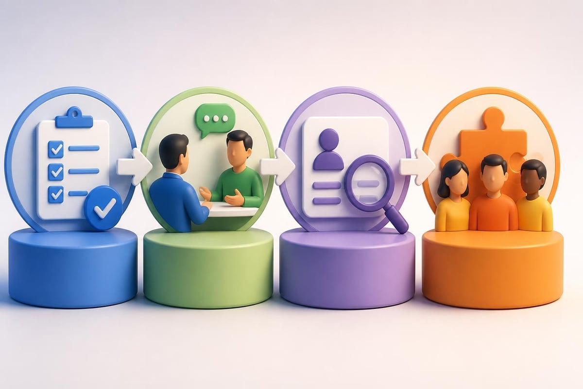 Sales talent vetting process