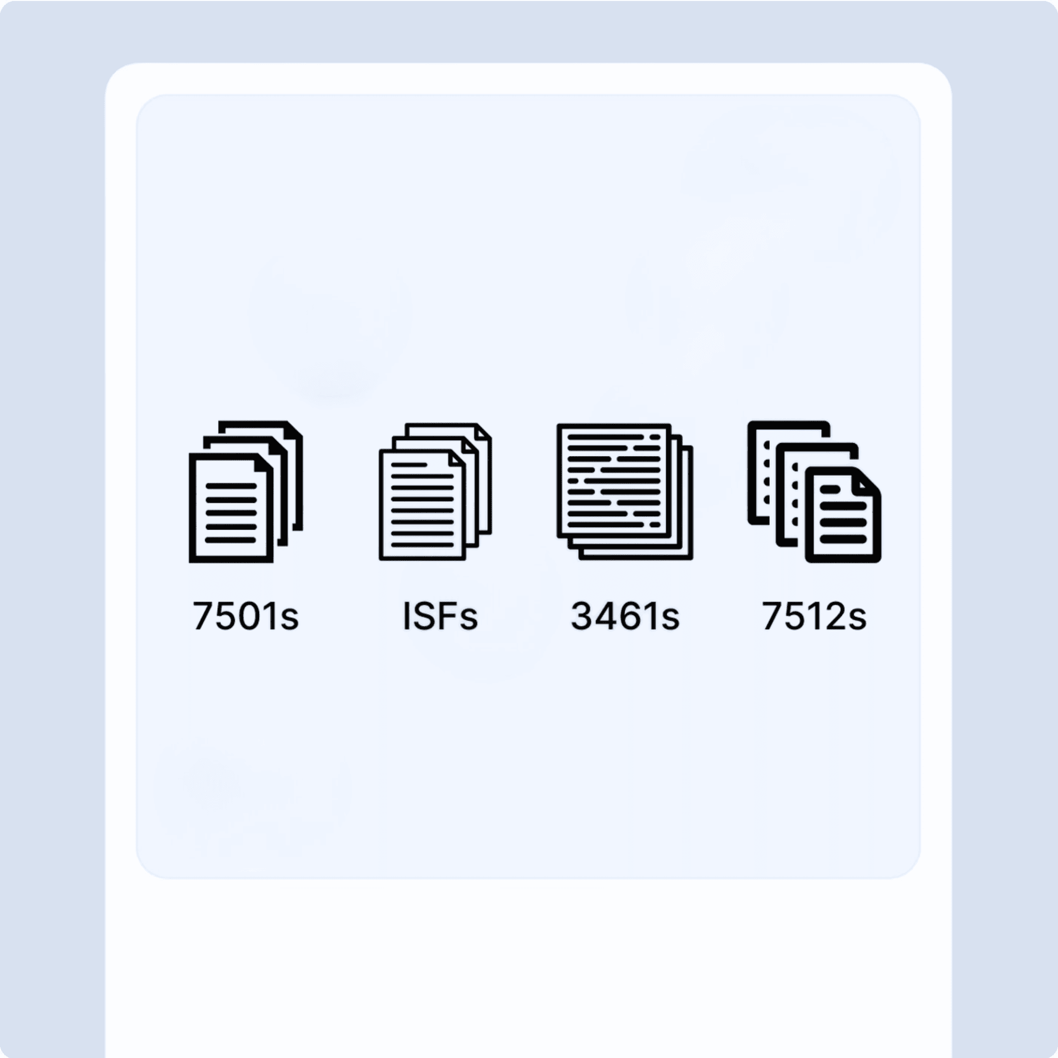 interface of the freight platform