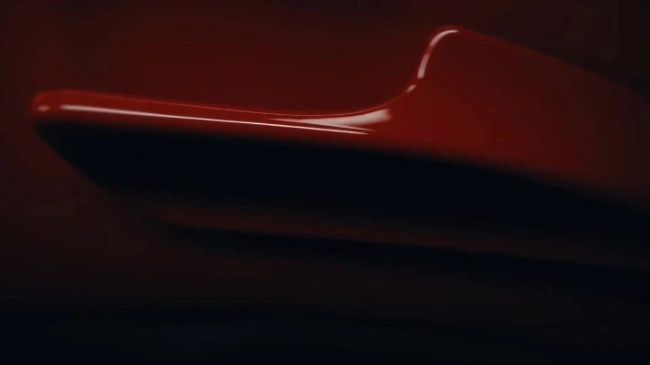 A side view of a car