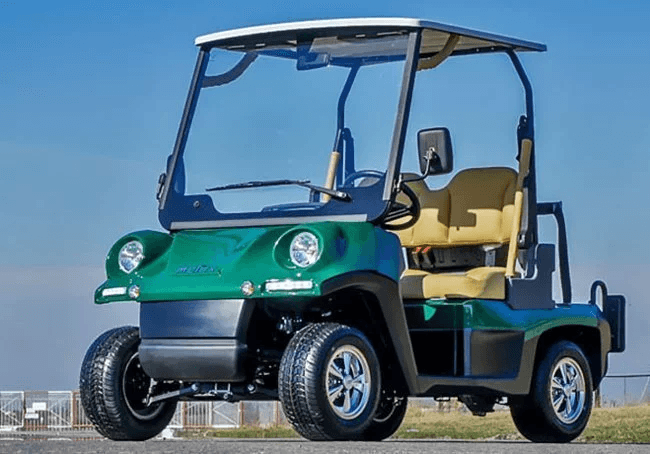 golf carts on road
