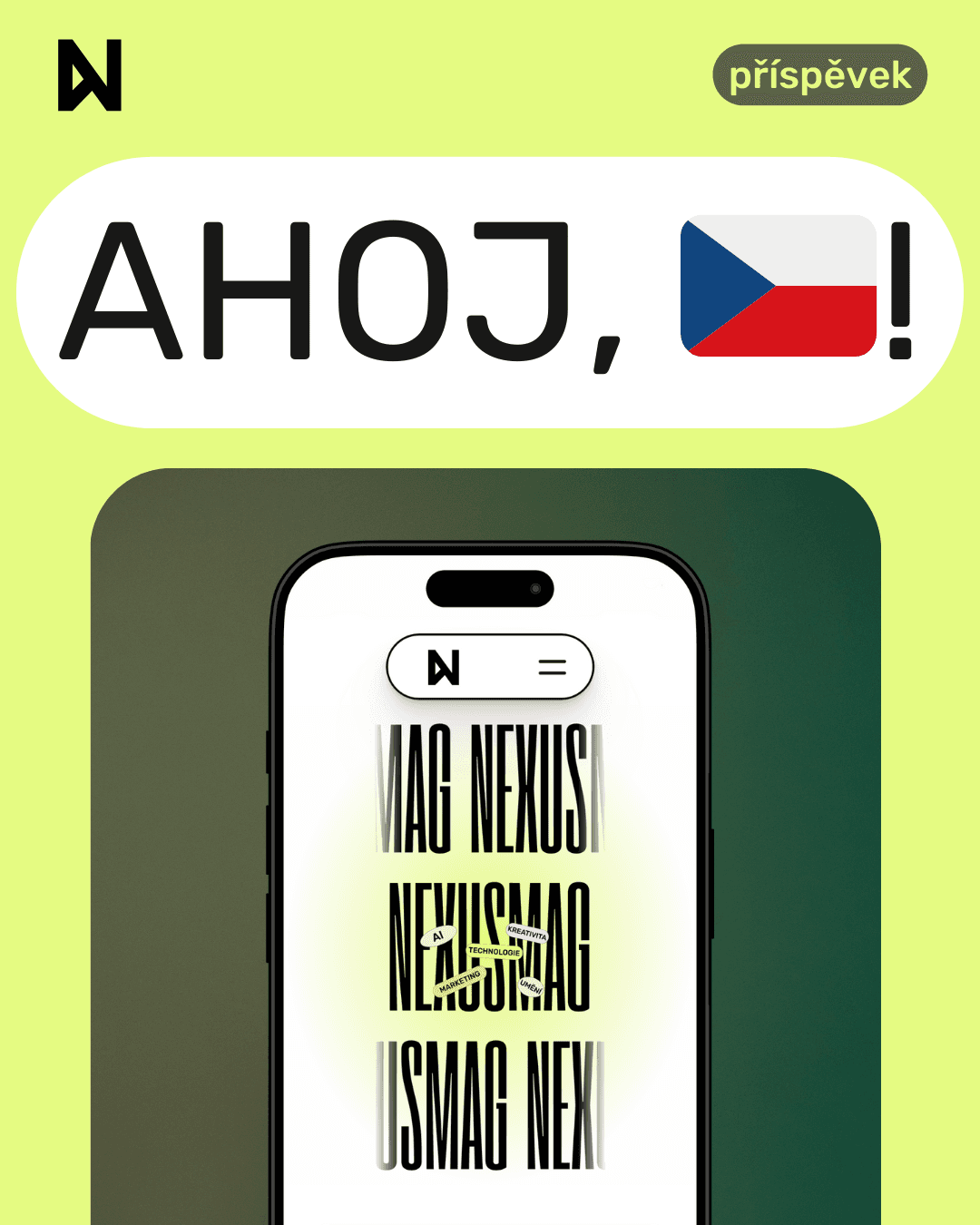 první post na instagramu od nexusmag