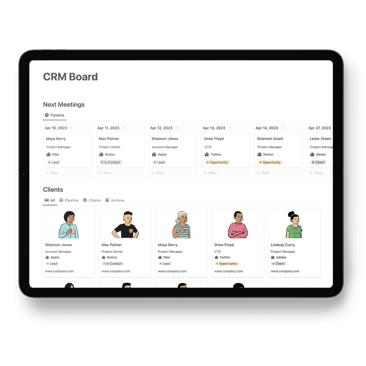 Best 10 Notion CRM Templates for 2025