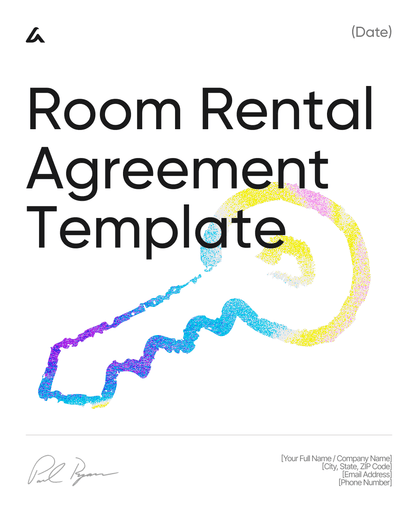 Room Rental Agreement Template