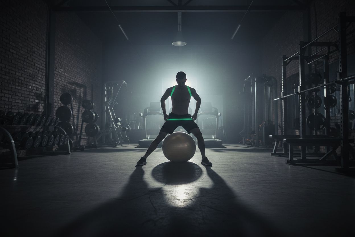 Mobility and stretching in gym