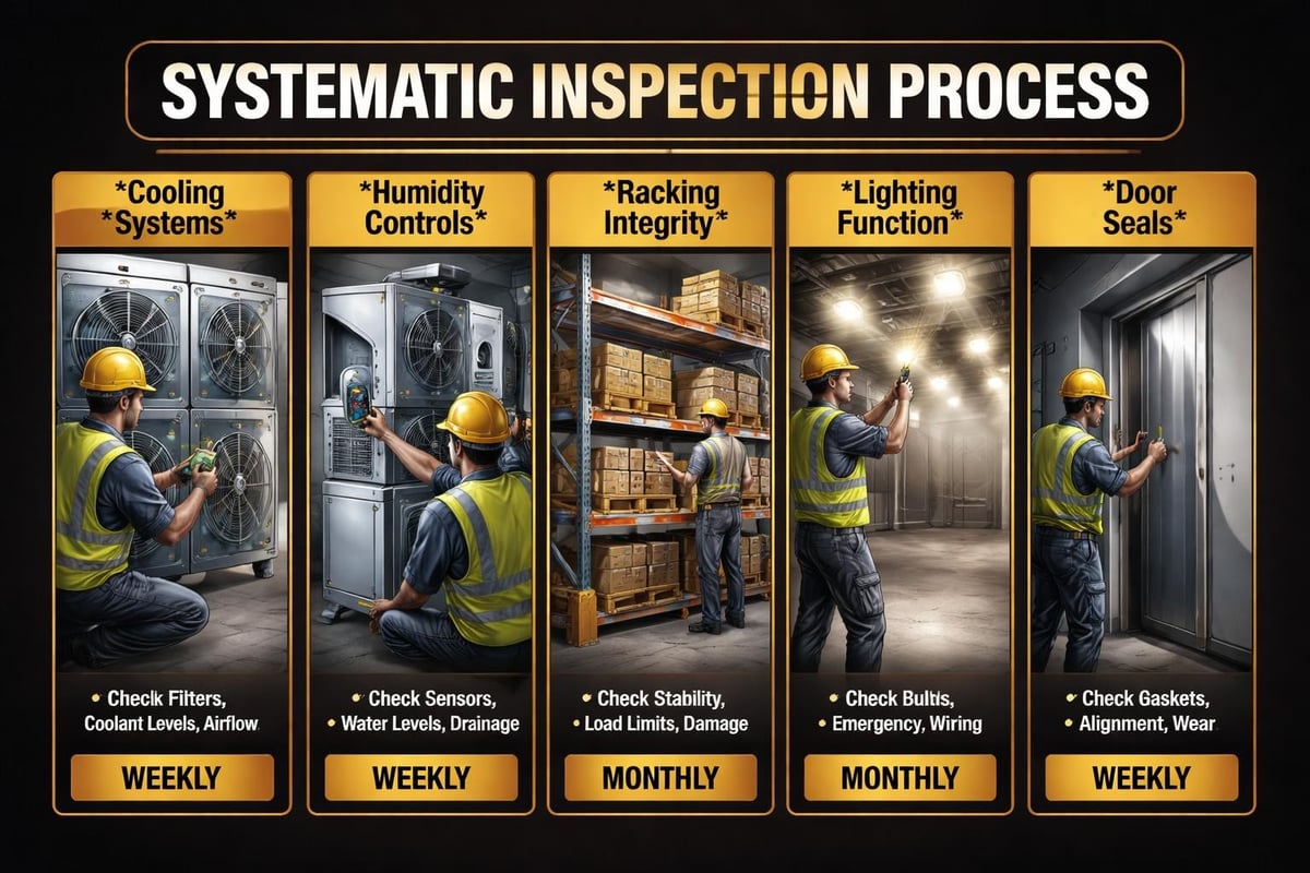 Wine cellar inspection checklist