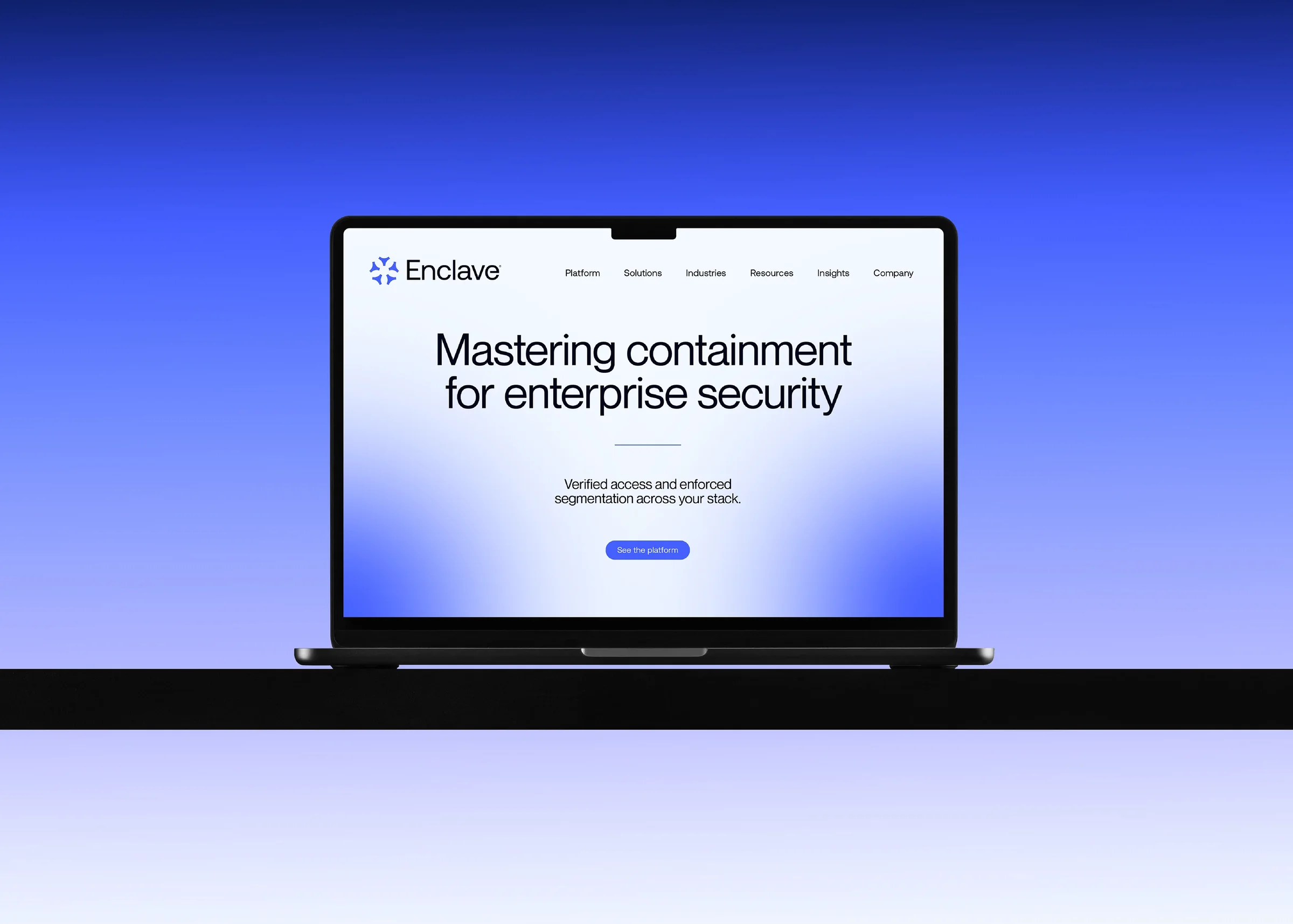 The new platform site on launch day