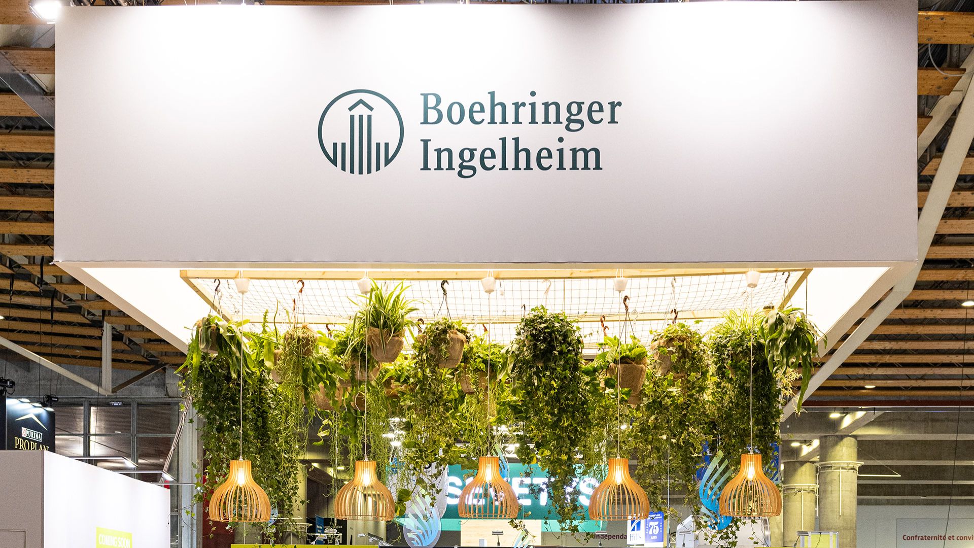 Stand Boehringer AFVAC par Expace