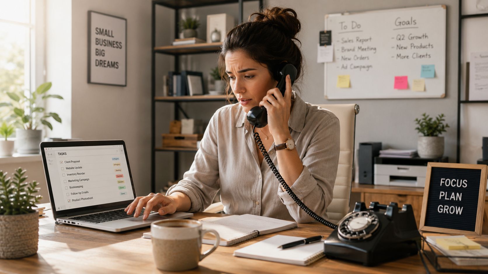 The Small Business Owner's Dilemma with Answering Phones