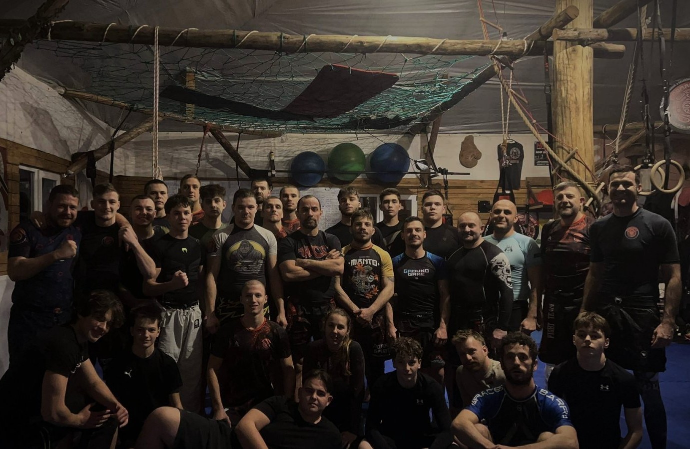 Athlete winning a race